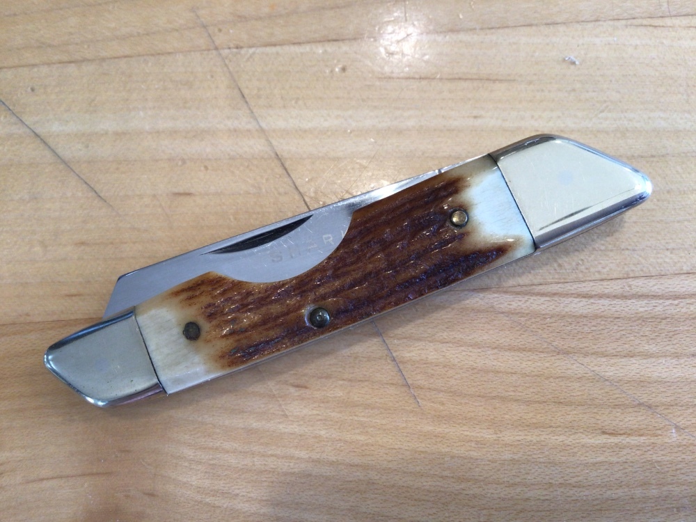 Bear Creek Taylor Cutlery Kingsport, TN 1979 SHARK Stag