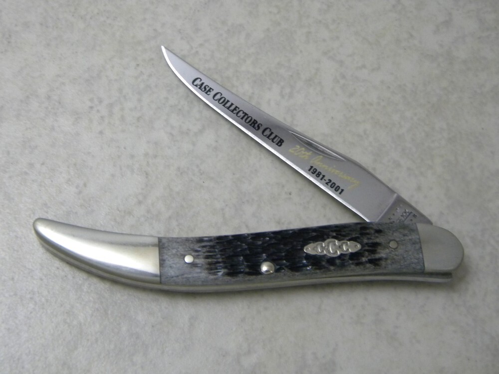 Case XX 8 Dot 610094 Bone Case Collector's Club Toothpick Knife