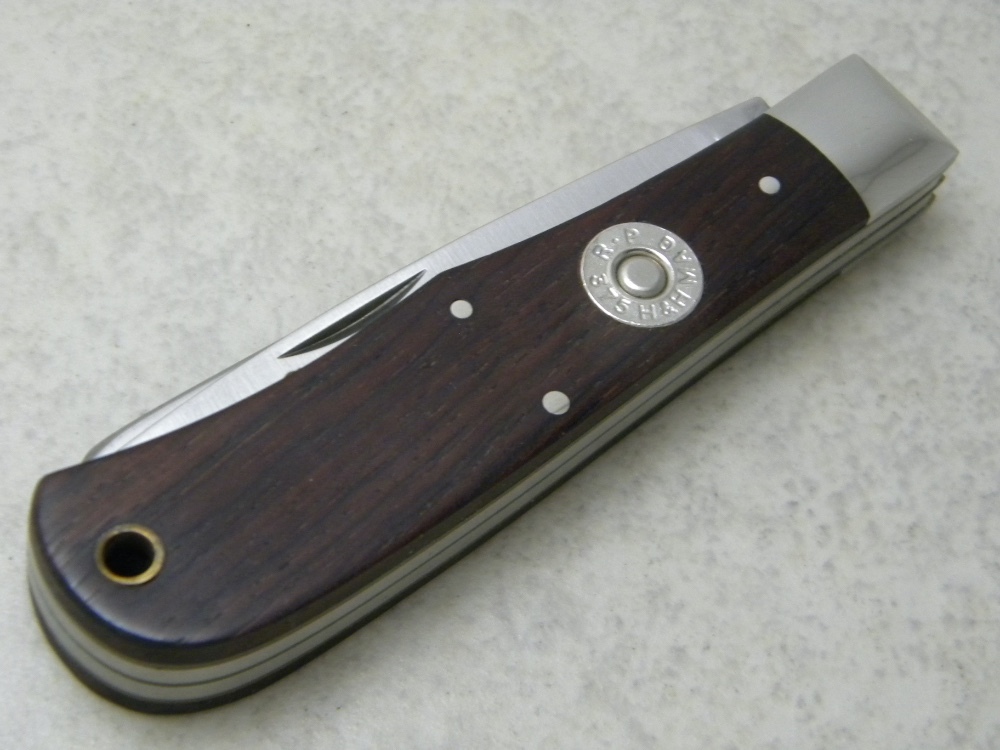 Camillus NY USA CSS-1 Wood Safari Series 375 H&H Mag Cape