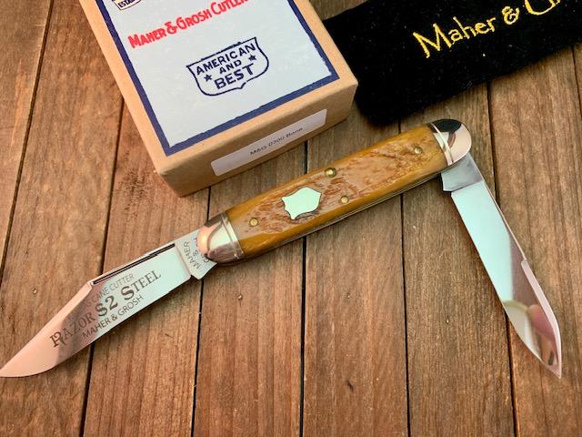 Maher and Grosh by Great Eastern Cutlery Kane Cutter Moose Antique