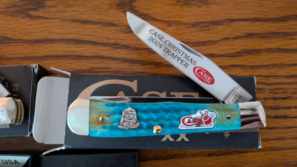Case XX SMKW SFO Sea Dragon Christmas Trapper & Zippo SET
