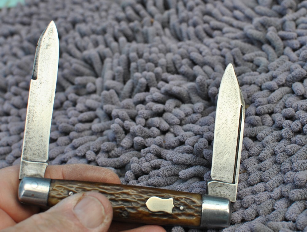 Miller Bros. Meriden CT Moose Pattern Equal End 4 1/4