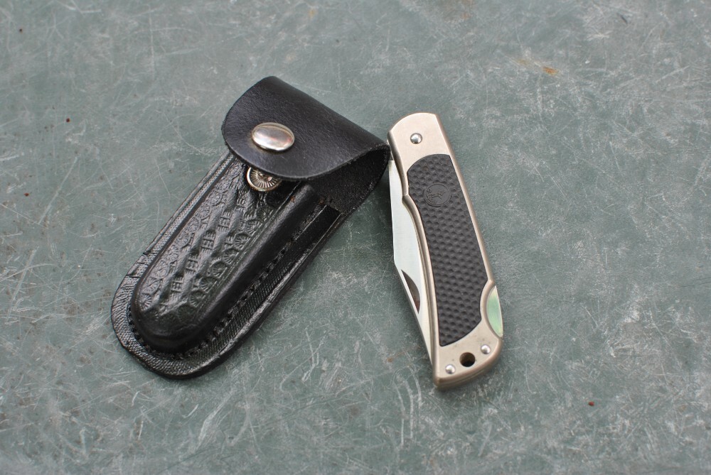 G. Sakai Backpacker Early 90's Solid Aluminum With Rubber Insert