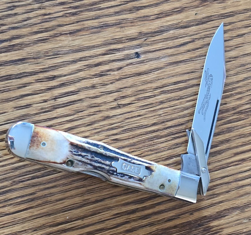 CASE CLASSIC 1996 5111 1/2 Stag Cheetah Knife – Bowtie