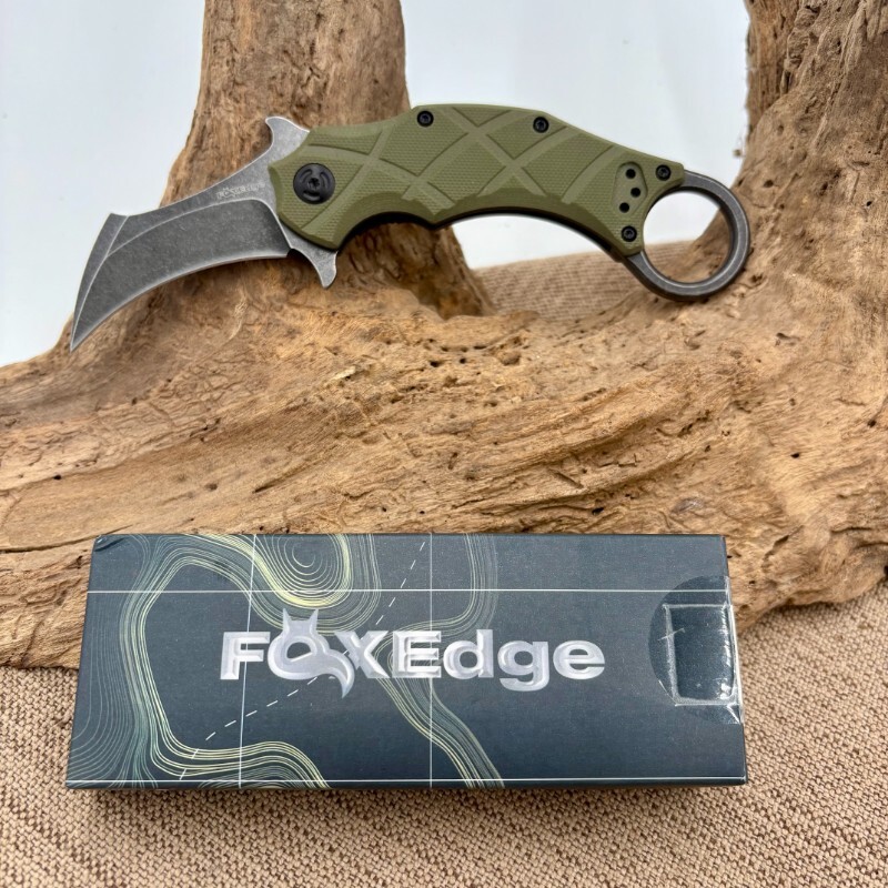 Fox Edge The Claw Emerson Wave LinerLock Karambit Knife