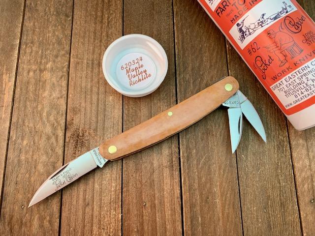 Great Eastern Cutlery Farm and Field #62 Pocket Carver Maple