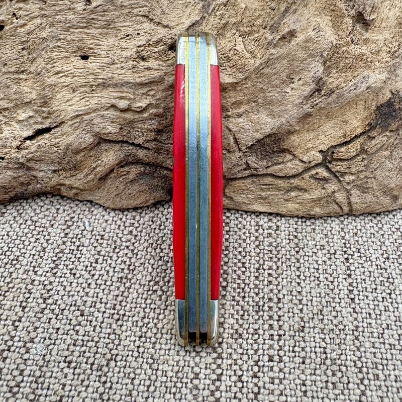 Case XX 6220 SS Red Bone Peanut Folding Pocket Knife USA Rare