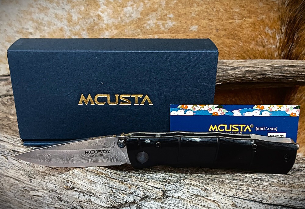 Mcusta MC-76DP Shinra Emotion Take VG-10 Core Damascus 3.75
