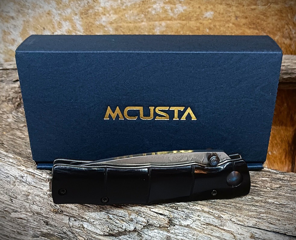 Mcusta MC-76DP Shinra Emotion Take VG-10 Core Damascus 3.75