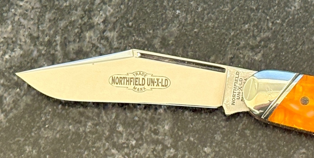 Great Eastern Cutlery Northfield 541209BHM Big Horn Moose Orange