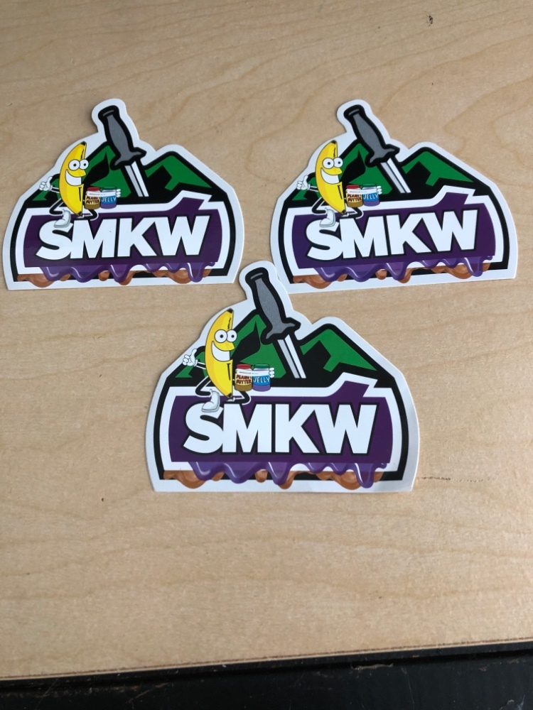 3 SMKW Peanut Butter and Jelly Stickers