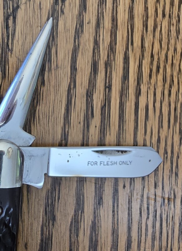 Vintage Case XX USA 64047 P 5 Dots 1975 4 Blade Stockman Knife
