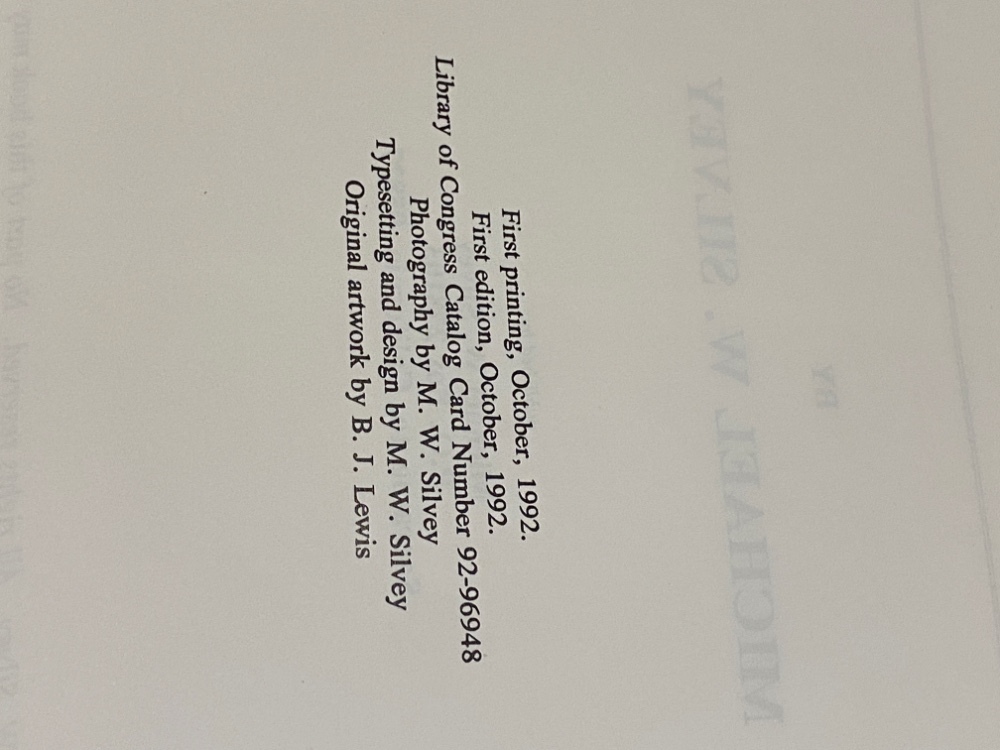 United States Military Knives 1941 to 1991 by M.W. Silvey