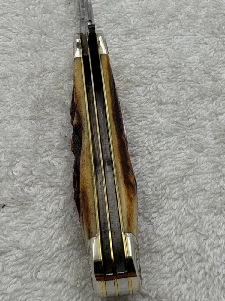 Case XX 1979 1 Dot 5249 SSP 2 Blade Copperhead Engraved Bolsters