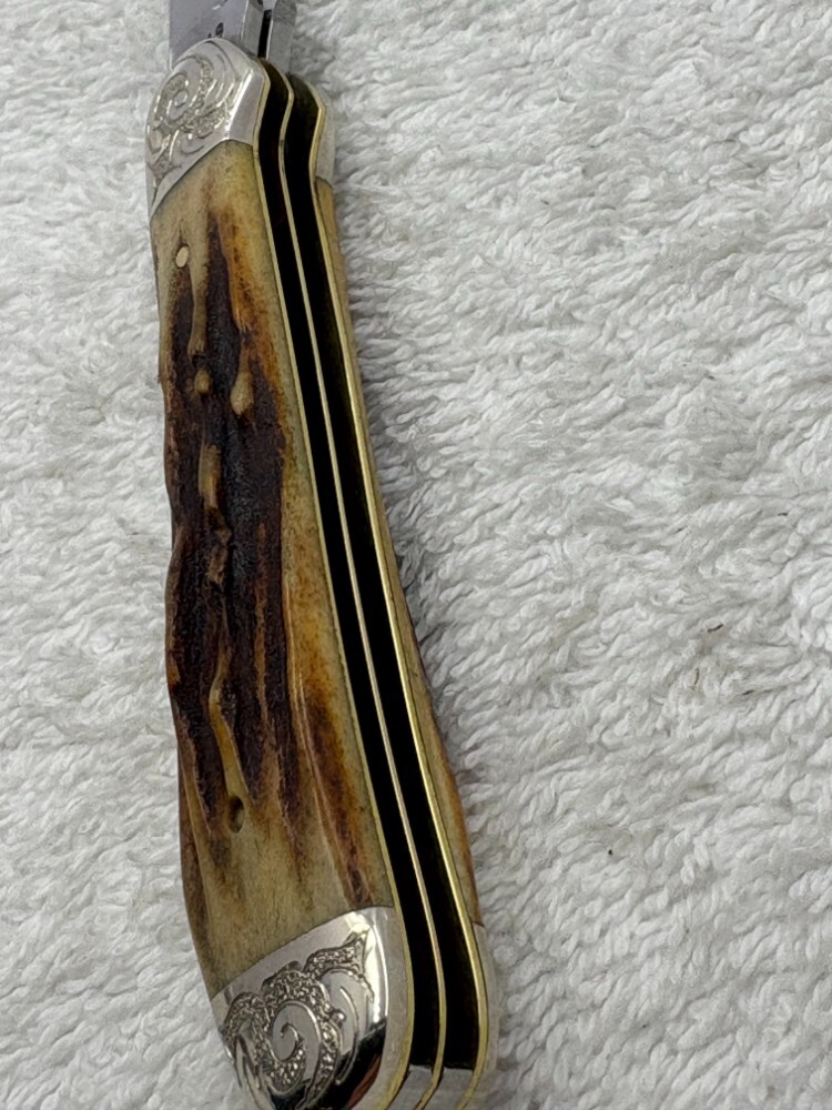 Case XX 1979 1 Dot 5249 SSP 2 Blade Copperhead Engraved Bolsters