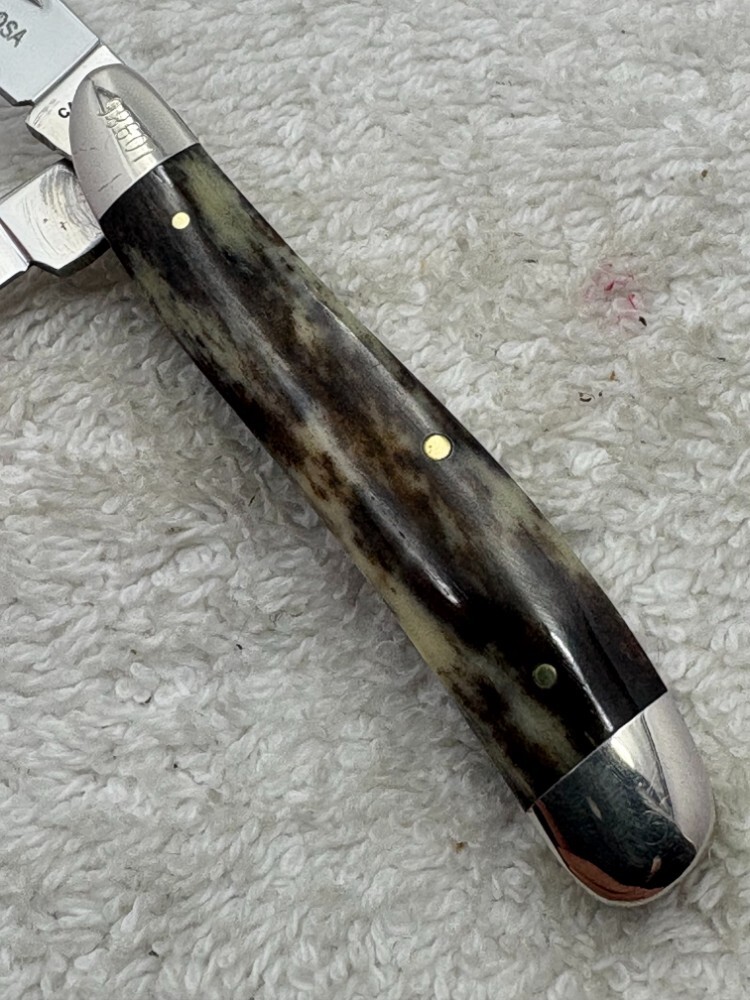 Case XX 1979 One Dot A6220 Appaloosa 2 Blade Peanut Pocket Knife