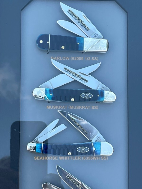 蝶貝blue♡ケースセット CASE XX ** 2025 LE XXXVIII OCEAN BLUE GATOR MINT SET - 1 OF 250
