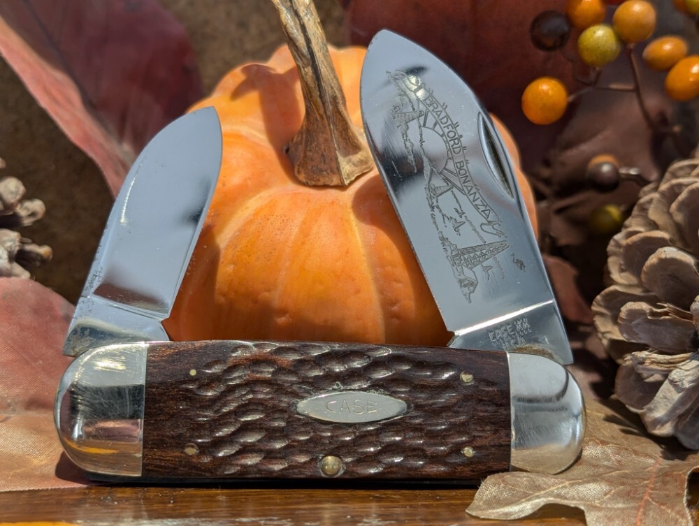 Case 1980 elephant toe Bradford Bonanza