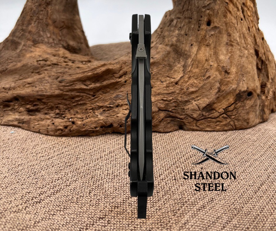 Cold Steel AK47 Folding Pocket Knife AUS8 Plain Edge Drop Point