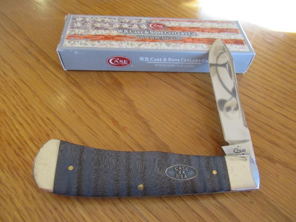 Case XX 2018 Wood Handle Backpocket Pattern # TB71546 1/2 SS