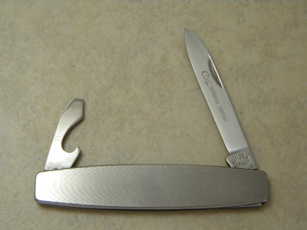 Case XX Inox Solingen Germany Import Metal Gentlemen's Knife