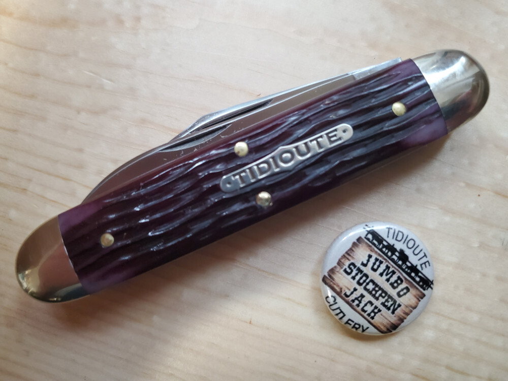 JOURNAL STANDARD／SUPER FINE DRY bigT GEC Tidioute 541225 Jumbo Stockpen Jack - Purple Sage Jigged Bone