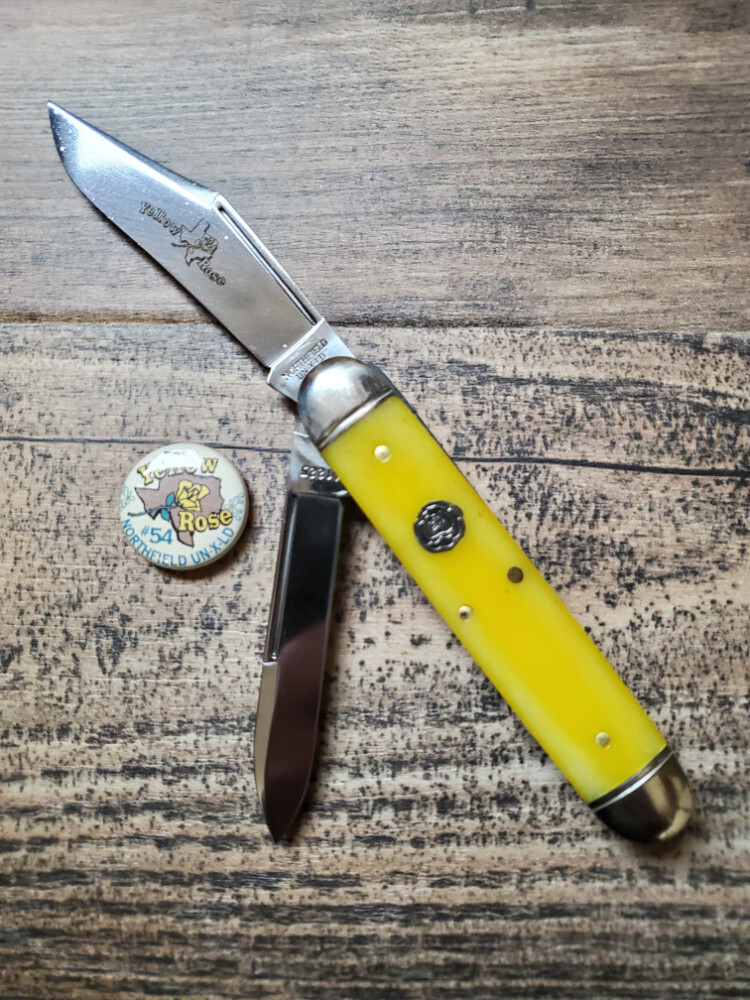 GEC Northfield 541225 Jumbo Stockpen Jack -Yellow Rose Smooth Bone