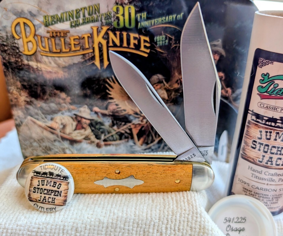Great Eastern Cutlery Knife - GEC 54 Jumbo Stockpen Jack - New in Tube