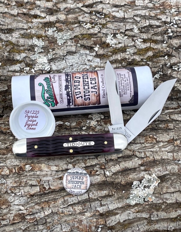 GEC TIDIOUTE ** 541225 PURPLE SAGE JIGGED BONE JUMBO STOCKPEN JACK