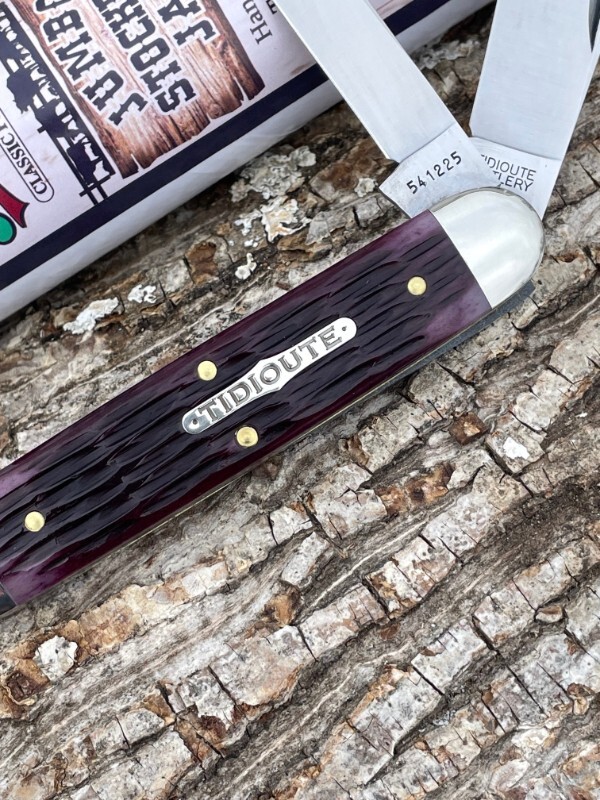 GEC TIDIOUTE ** 541225 PURPLE SAGE JIGGED BONE JUMBO STOCKPEN JACK