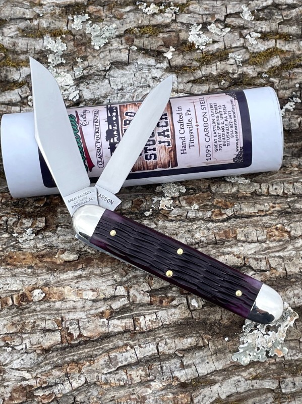 GEC TIDIOUTE ** 541225 PURPLE SAGE JIGGED BONE JUMBO STOCKPEN JACK