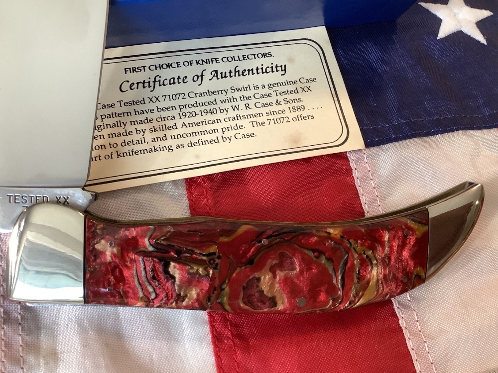 2006 Case xx Large Clasp Knife (56 of 389) w/ Great Cranberry