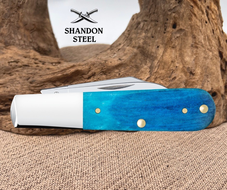 CASE XX CARIBBEAN BLUE BONE SAWCUT JIG 2 BLADE BARLOW 25581 2025
