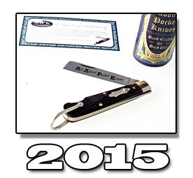 2015 AAPK GEC brown jigged bone Rope / Sailer's Knife
