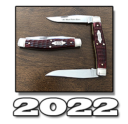 2022 AAPK GEC Series Limited Edition Elderberry Jigged Bone Coon Skinner Muskrat knife