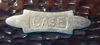 Case XX bowtie shield 1915 - 1925