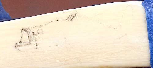 Largemouth Bass Scrimshaw Project - Image 1