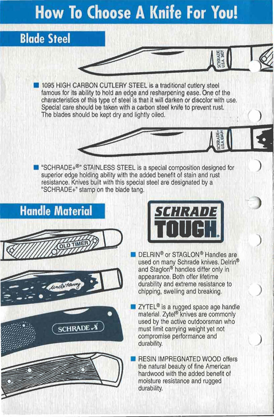 Schrade Knife Bill Of Rights Page 2