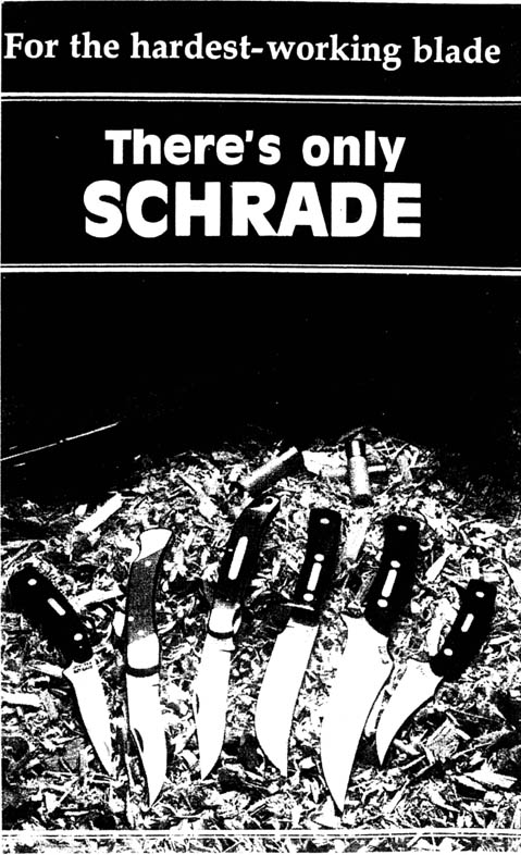 Schrade Handbook - Back Cover
