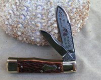 Bulldog Pitbull Trademark Gunstock Jack Knife