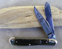Bulldog Brand Dog Leg Trapper Knife