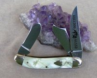 Bulldog Brand Cracked Ice Scimitar Sowbelly Knife
