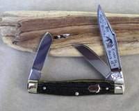 Bulldog Brand Prototype Greenbone Stockman Knife