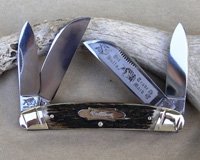 Bulldog Brand Prototype Stag Large Congress Knife