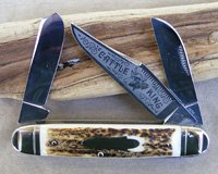 Bulldog Brand Cattle King Equal End Stockman Knife