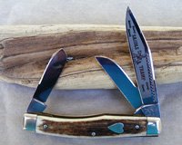 Bulldog Brand Gunstock Stockman Knife