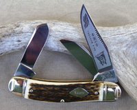 Bulldog Brand Ohio Tobacco King Sowbelly Stock Knife