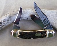 Bulldog Brand Virginia Tobacco King Sowbelly Stockman Knife