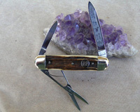 Bulldog Brand Genuine Stag Gentleman's Knife