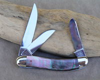 Bulldog Brand Black Lip Pearl Kentucky Derby Sowbelly Knife